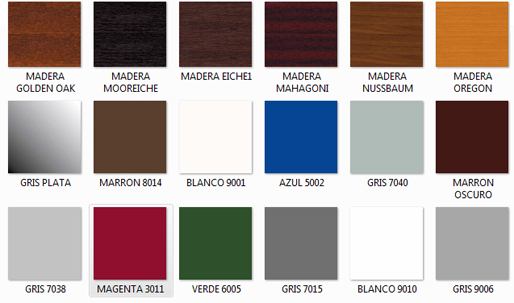 Ventanas Pvc Colores
